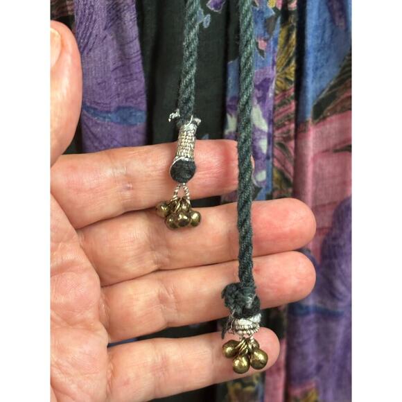 Sweet Talk maxiskirt, patchwork strips, bohemian, gypsy, festival, global travel - Picture 5 of 6